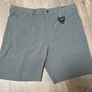 Callaway men’s size 40, medium gray, active golf shorts